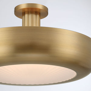 Macey 22" Integrated LED Semi-Flush Mount