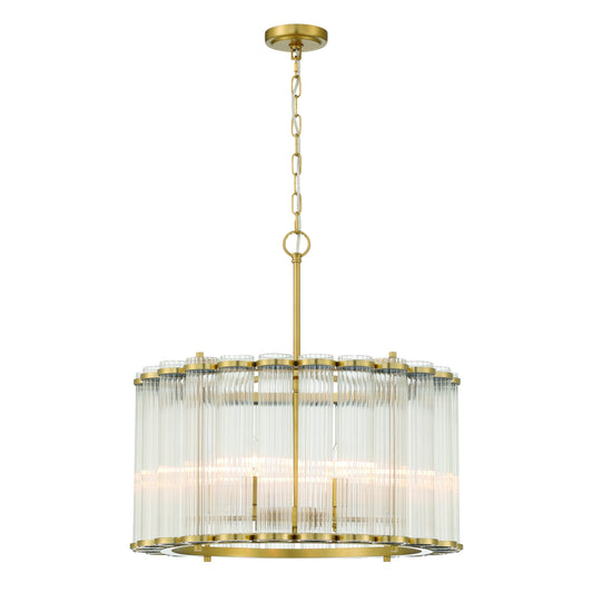 Glasbury 6-Light 24" Pendant Chandelier