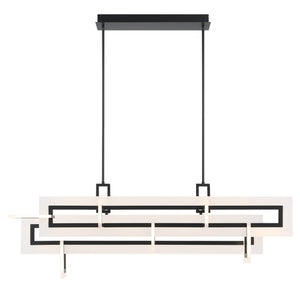 Inizio 55" Integrated LED Linear Chandelier