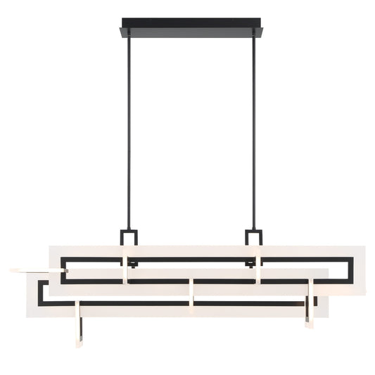 Inizio 55" Integrated LED Linear Chandelier