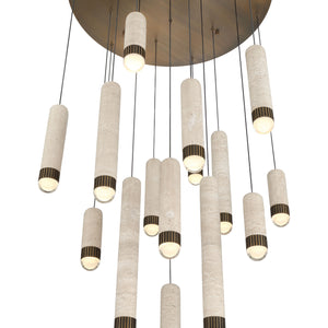 Cambre 16-Light 32" Integrated LED Multi Drop Chandelier
