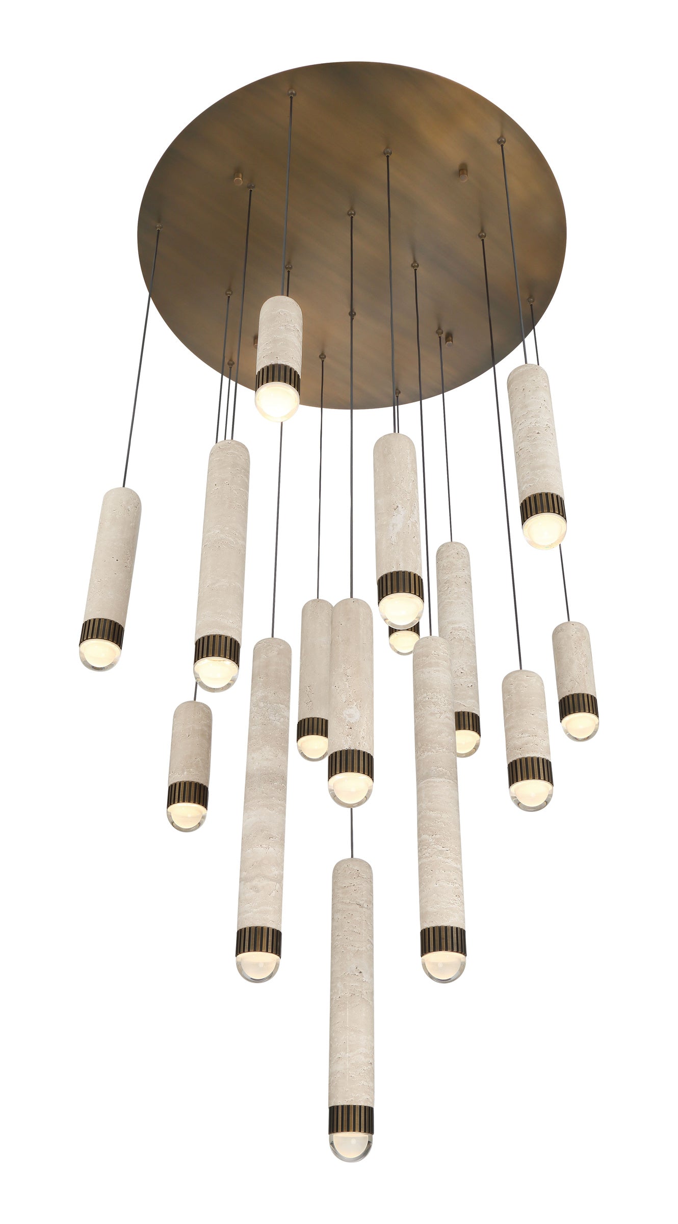 Cambre 16-Light 32" Integrated LED Multi Drop Chandelier