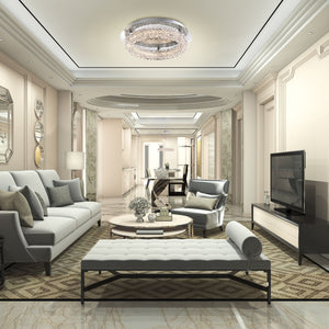 Sassi 15" LED Flush Mount