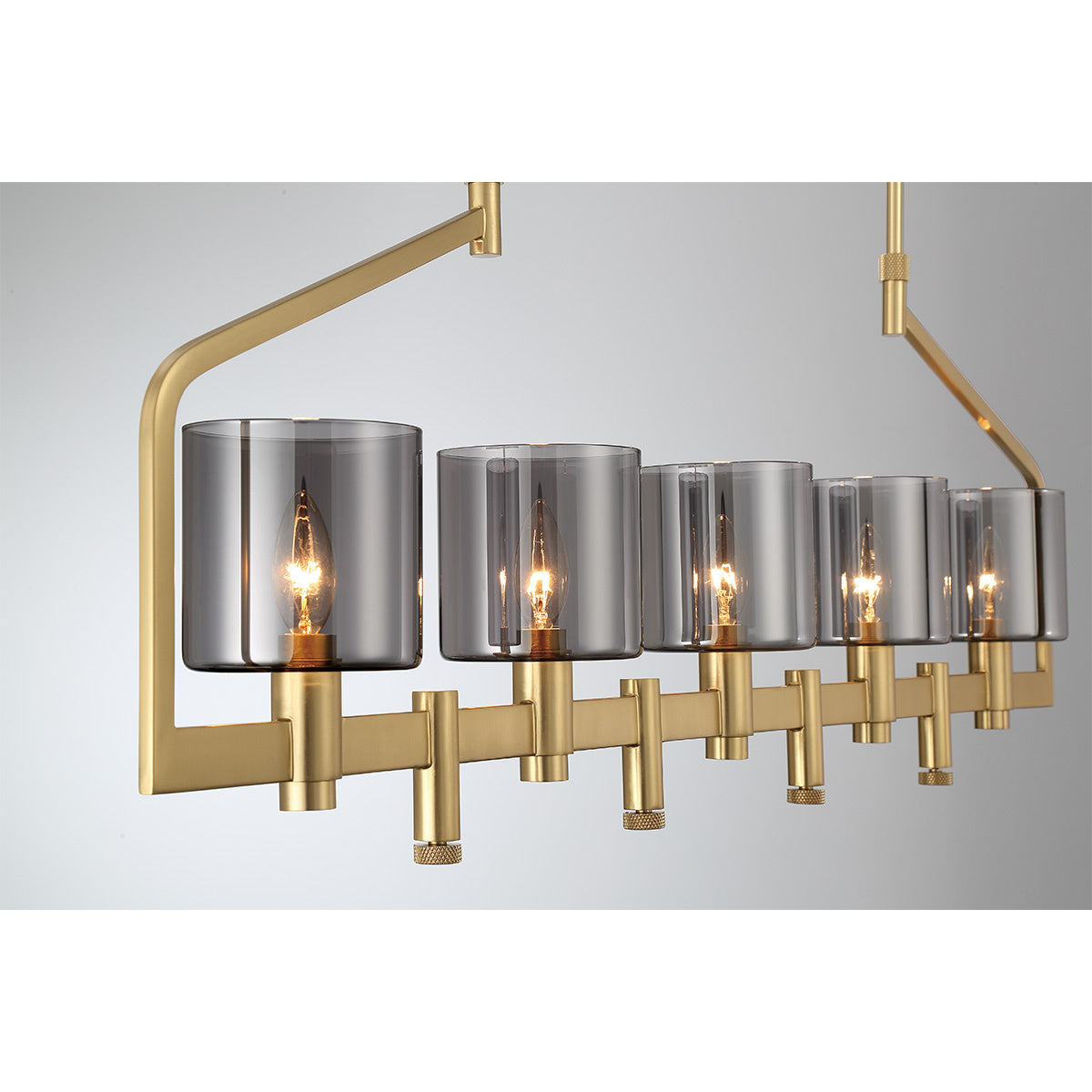 Decato 5-Light 42" Linear Chandelier