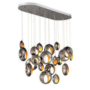Arlington 20-Light 52" Integrated LED Multi Drop Chandelier