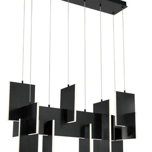 Coburg 3-Light 42" Integrated LED Linear Chandelier