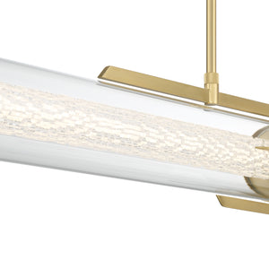Espada 48" Integrated LED Linear Chandelier