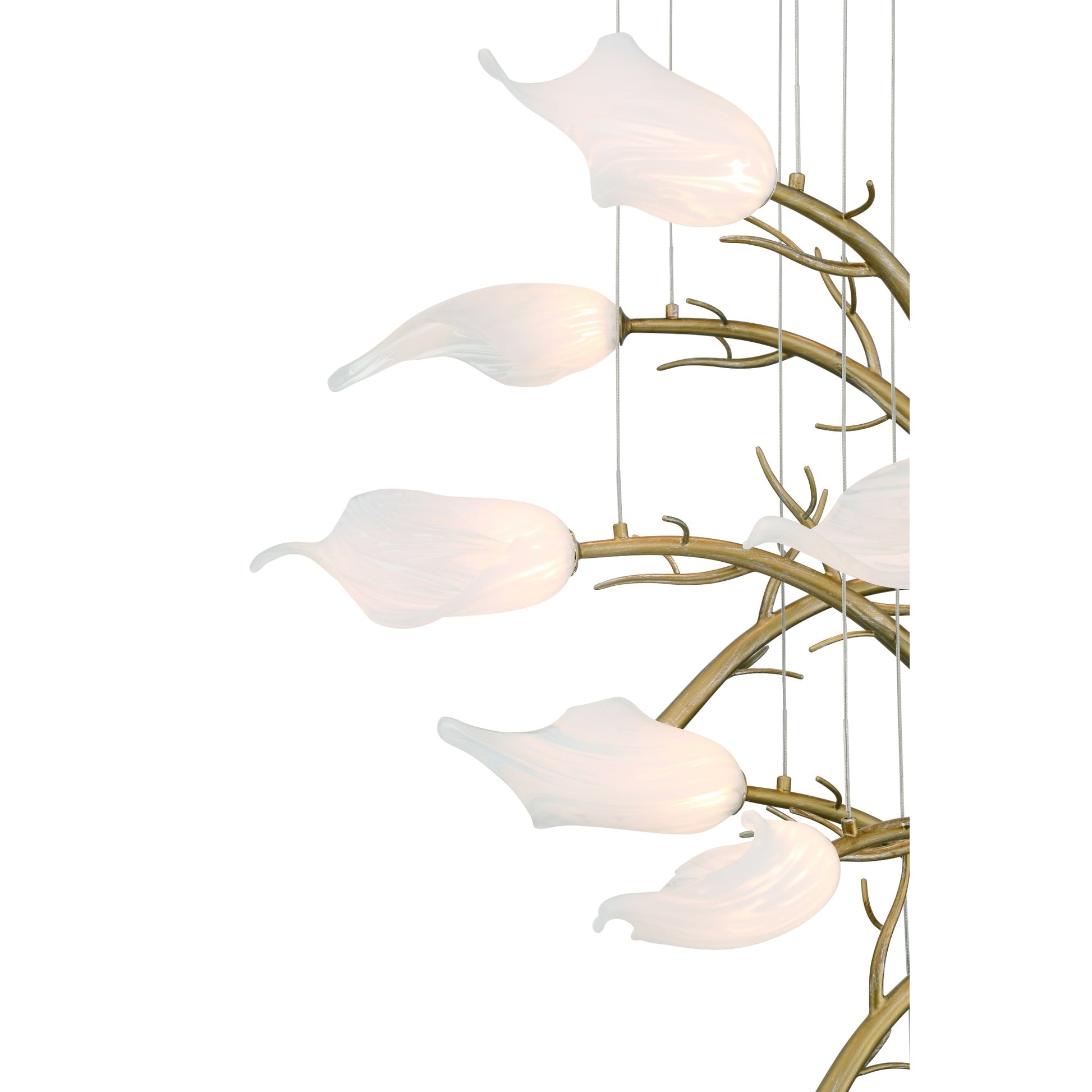 Matera 10-Light 23" Integrated LED Multi Drop Chandelier