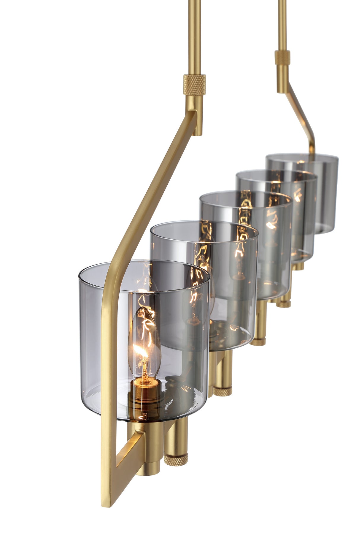 Decato 7-Light 57" Linear Chandelier