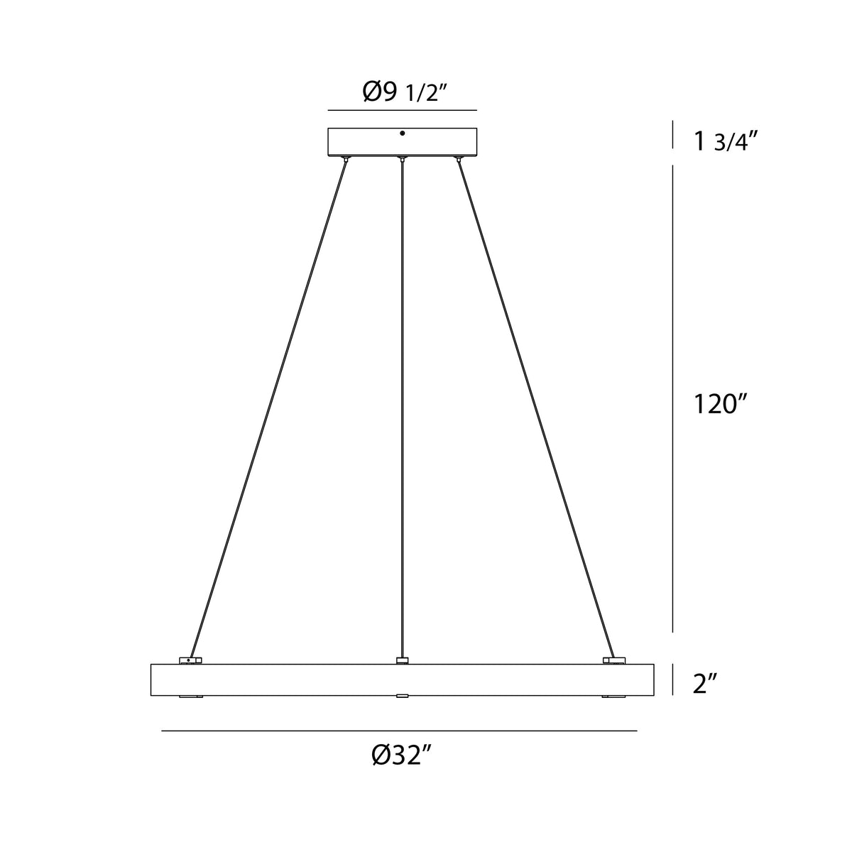 Mucci 32" Integrated LED Chandelier