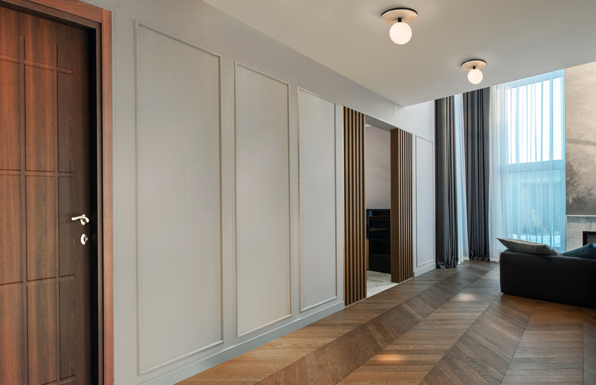 Carnagie 15" Integrated LED Flush Mount