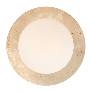 Carnagie 15" Integrated LED Flush Mount