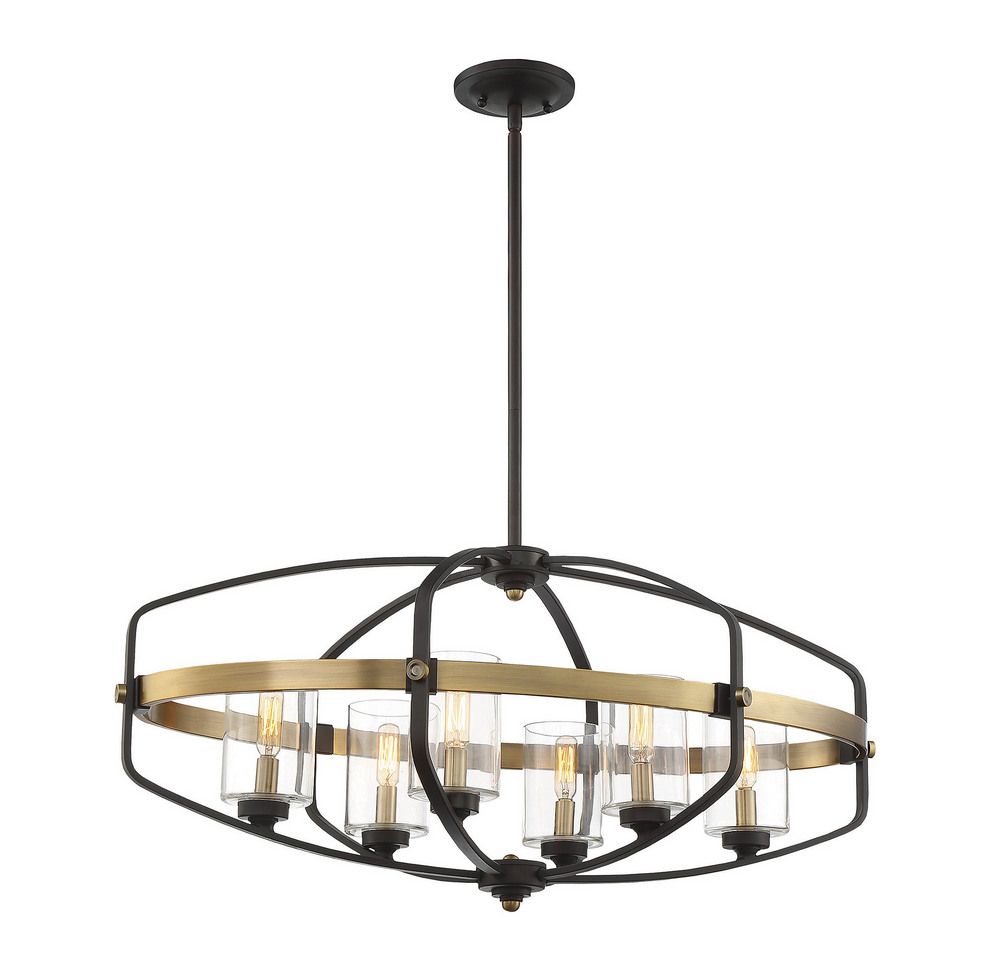Kirkland 6-Light Linear Chandelier