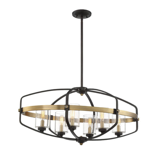 Kirkland 6-Light Linear Chandelier