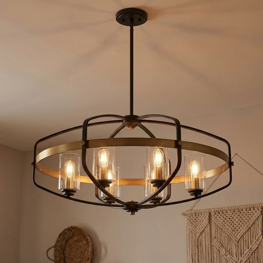 Kirkland 6-Light Linear Chandelier