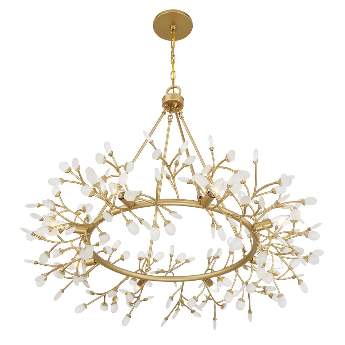 Once 8-Light Chandelier by Breegan Jane