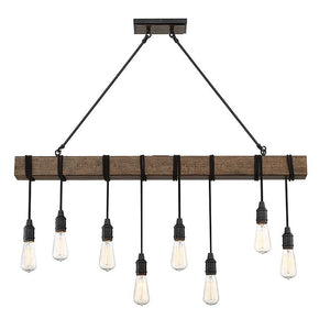 Burgess 8-Light Linear Chandelier
