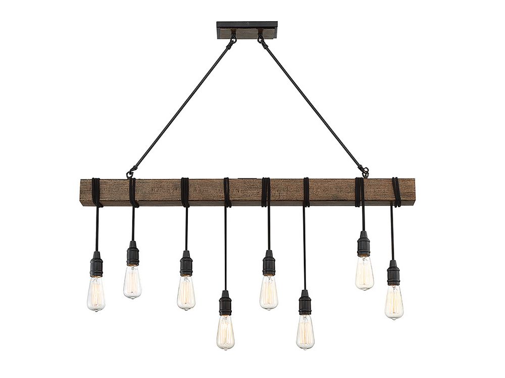 Burgess 8-Light Linear Chandelier