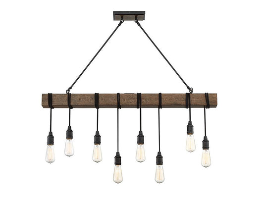 Burgess 8-Light Linear Chandelier