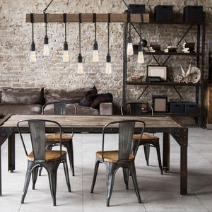 Burgess 8-Light Linear Chandelier