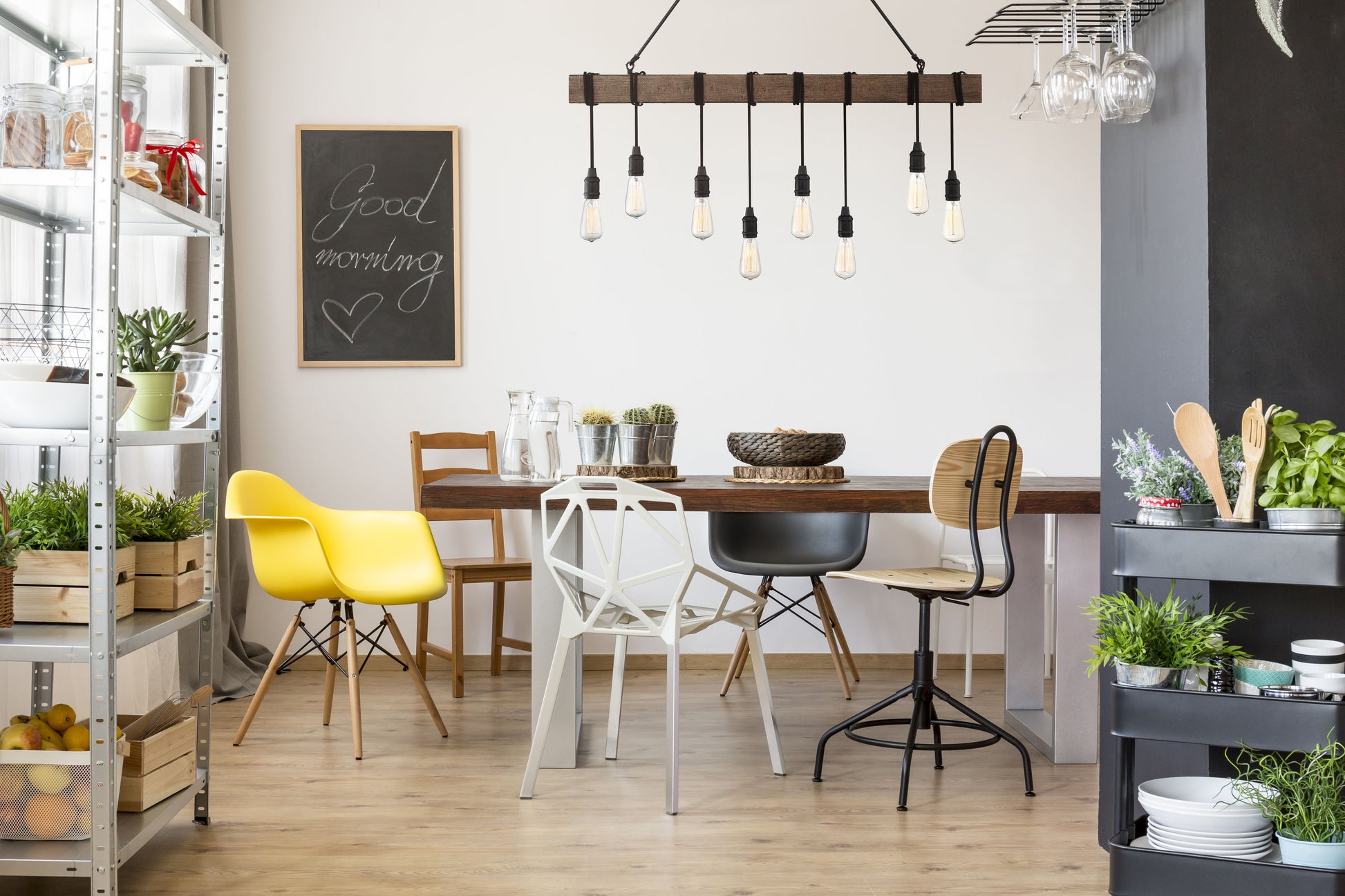 Burgess 8-Light Linear Chandelier