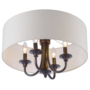 Bongo 4-Light Pendant / Semi-Flush Mount