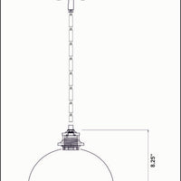 Landry 20-in Pendant