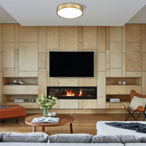 Madison 16-in Flush Mount