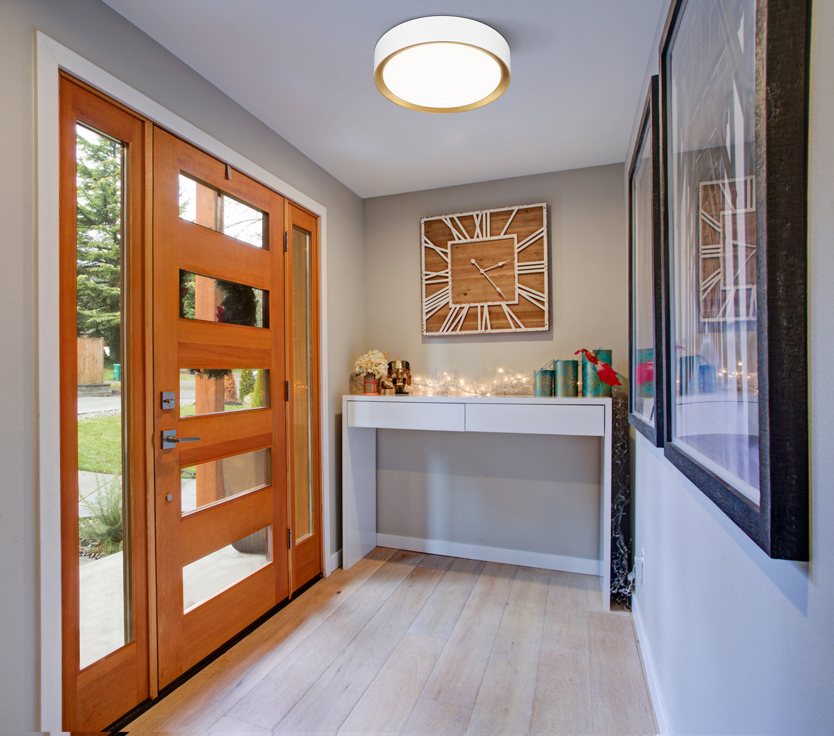Kawan 12-in Flush Mount