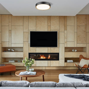 Kawan 16-in Flush Mount