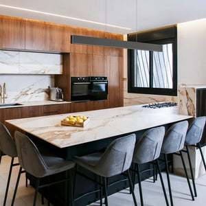 Hudson 45-in Linear Chandelier