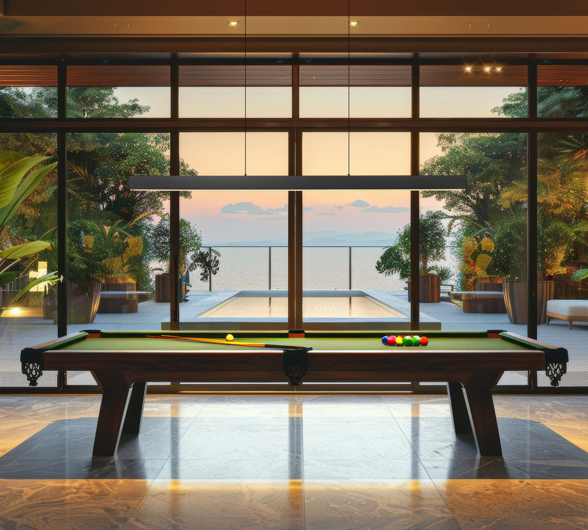 Hudson 72-in Linear Chandelier