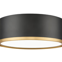 Bradley 12-in Flush Mount