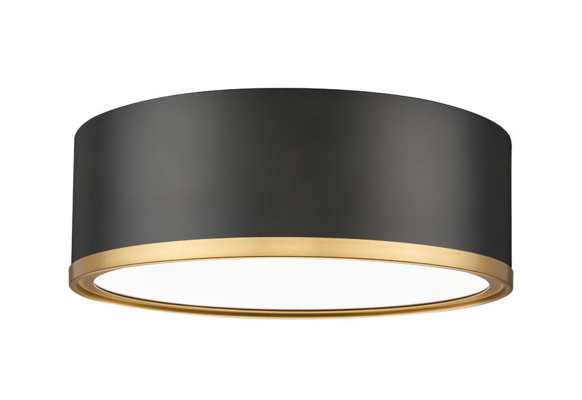Bradley 12-in Flush Mount