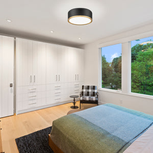 Bradley 12-in Flush Mount