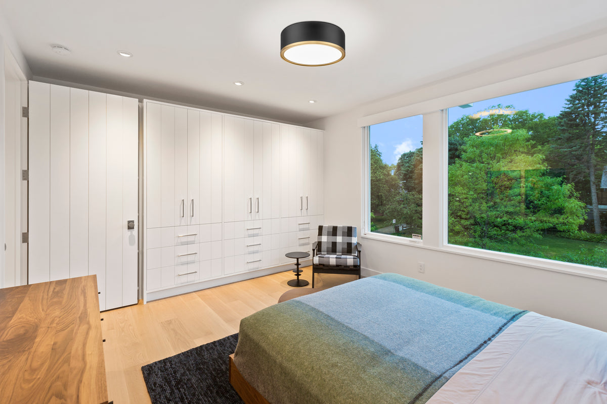 Bradley 12-in Flush Mount