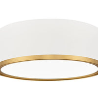 Bradley 12-in Flush Mount