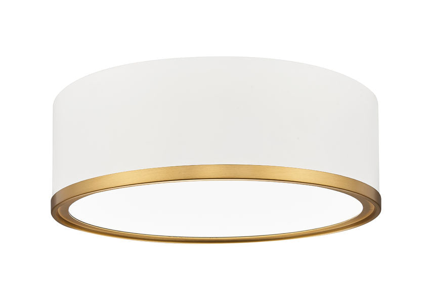 Bradley 12-in Flush Mount