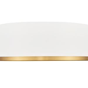 Bradley 12-in Flush Mount