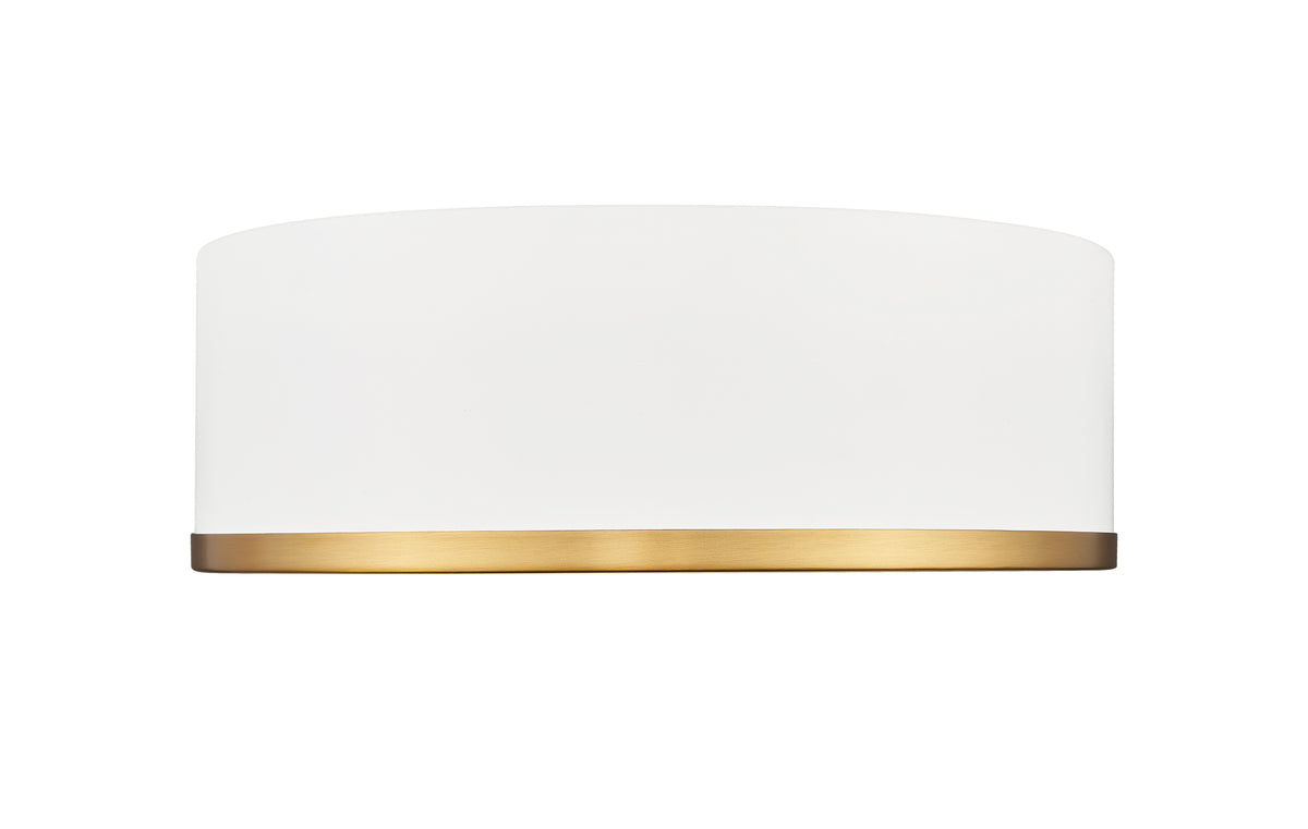 Bradley 12-in Flush Mount