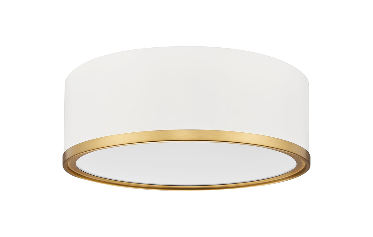 Bradley 12-in Flush Mount