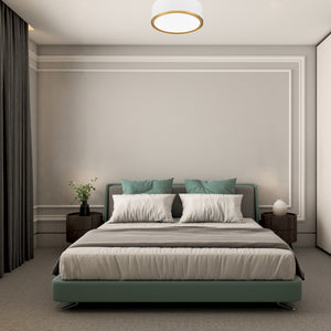 Bradley 12-in Flush Mount