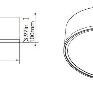 Bradley 16-in Flush Mount