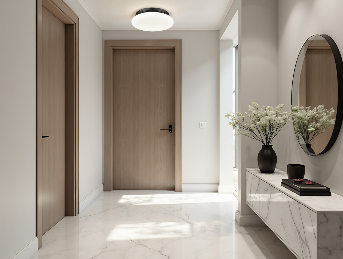 Soleil 1 Light Flush Mount