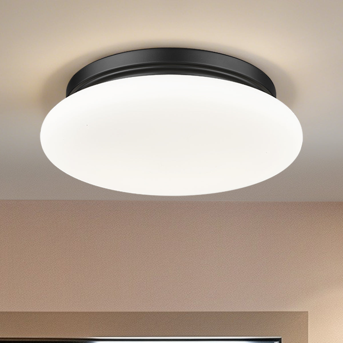 Soleil 1 Light Flush Mount