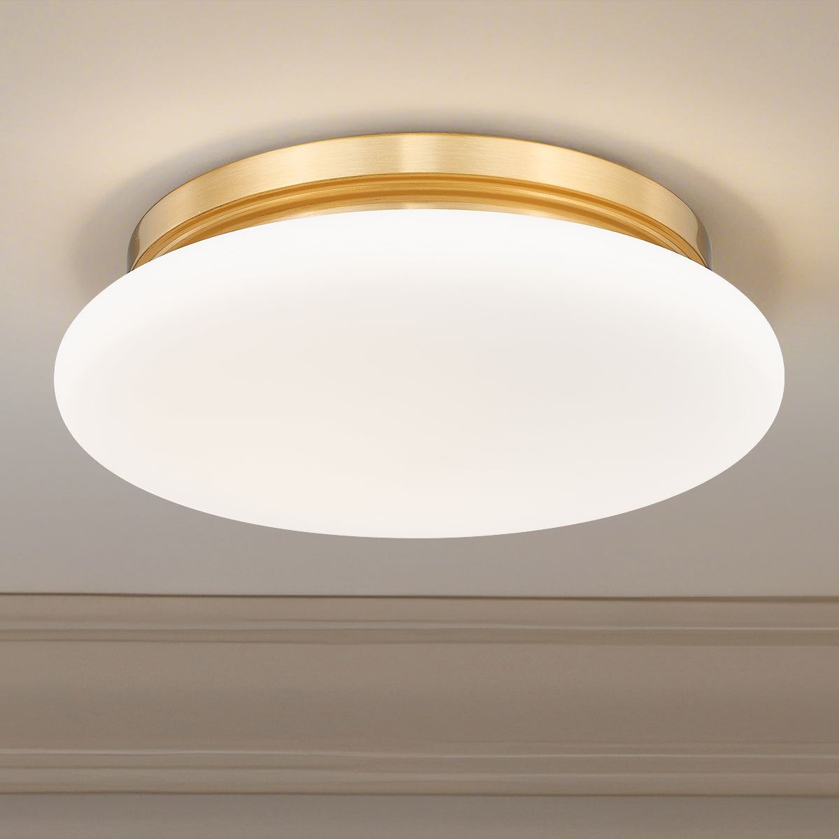Soleil 1 Light Flush Mount