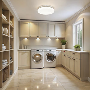 Soleil 1 Light Flush Mount