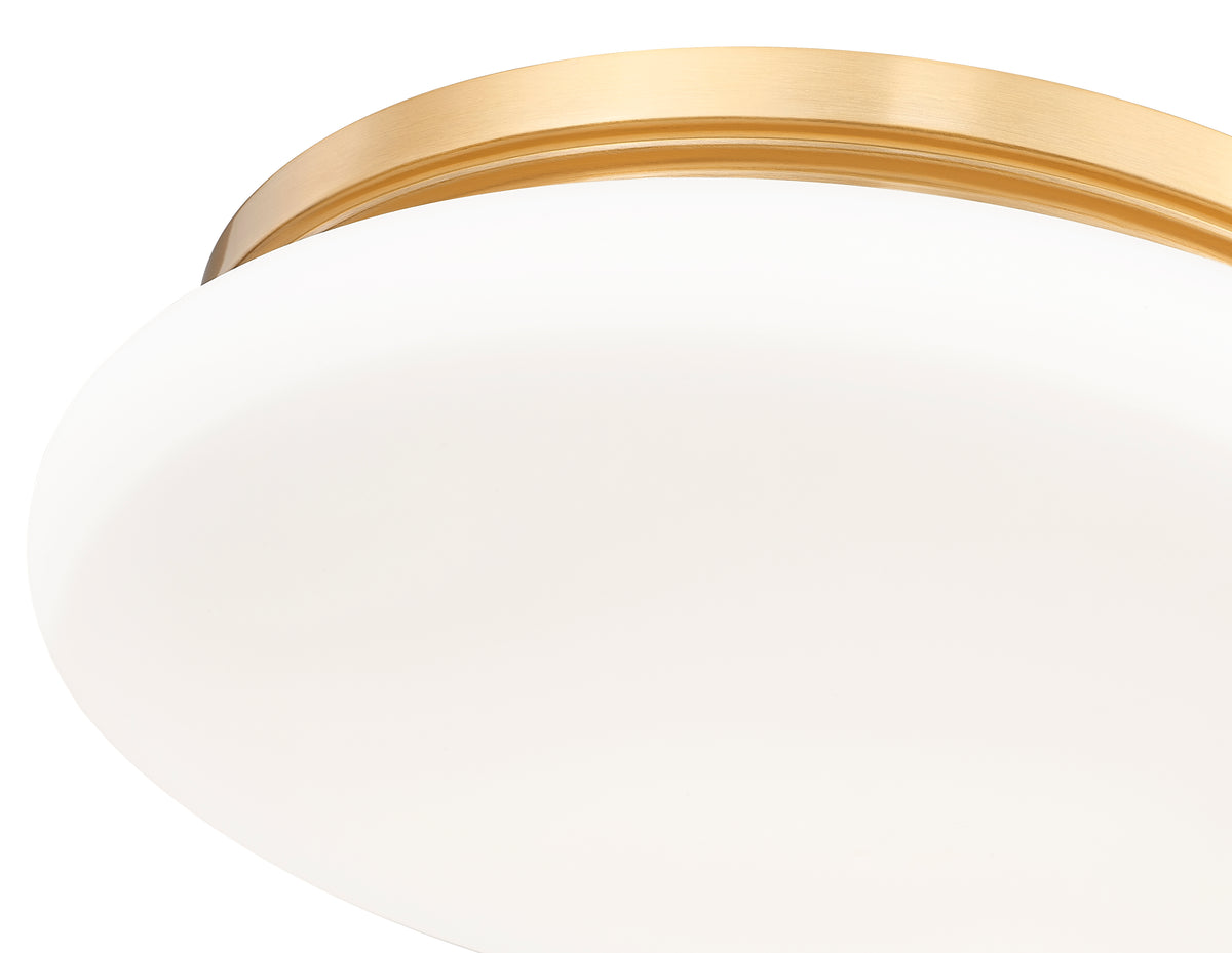 Soleil 1 Light Flush Mount