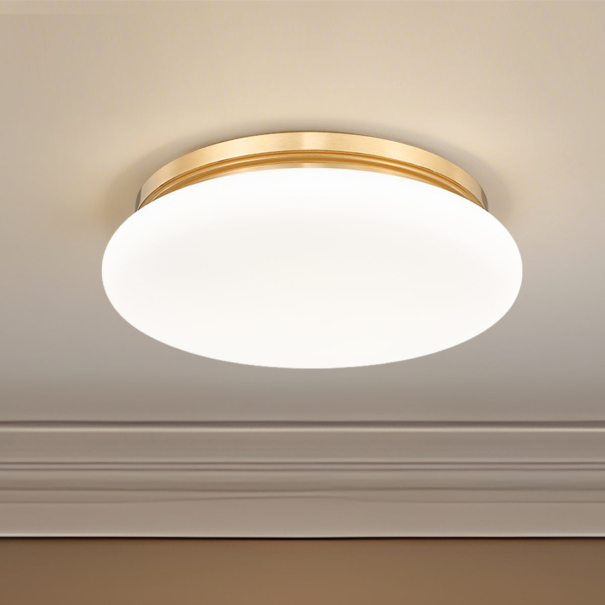 Soleil 1 Light Flush Mount