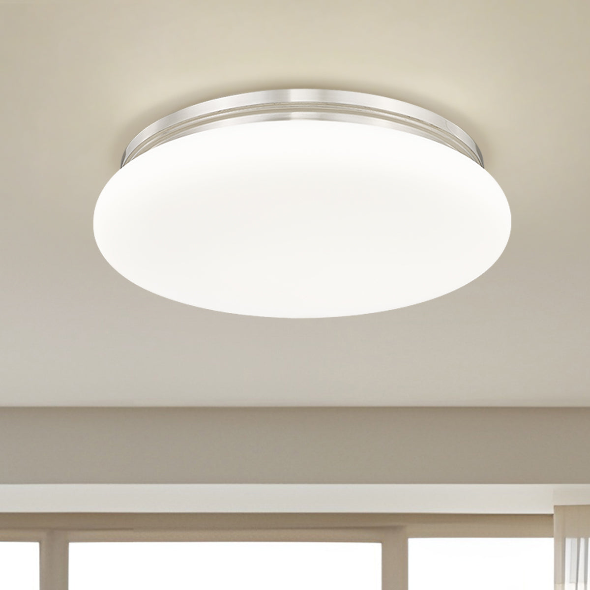 Soleil 1 Light Flush Mount